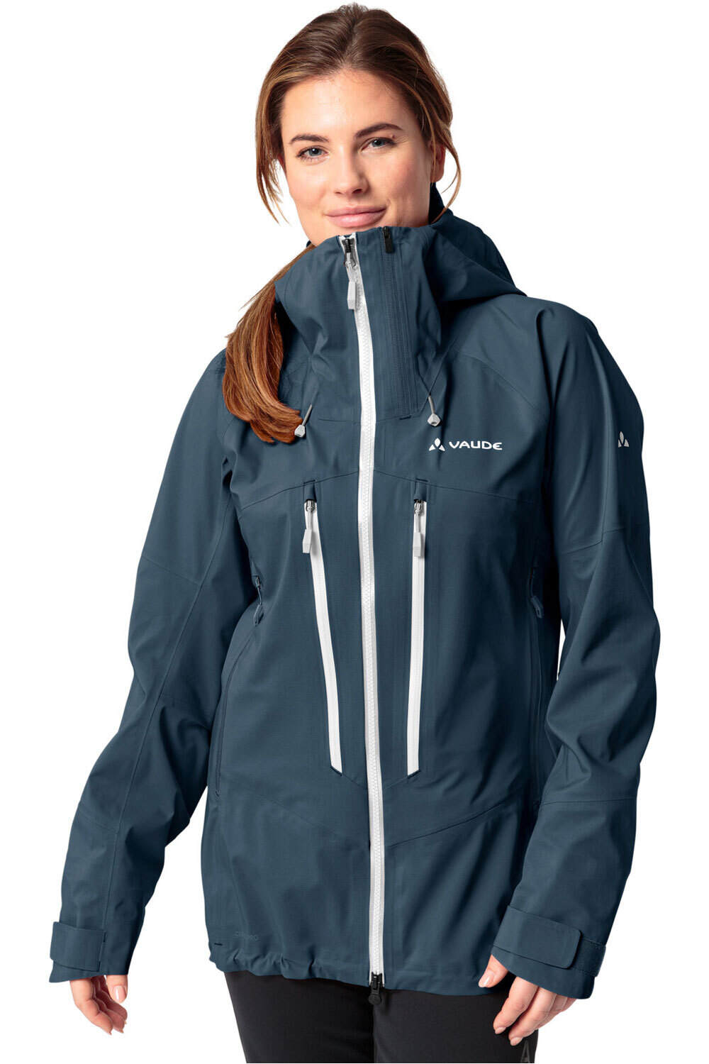 Vaude chaqueta impermeable mujer Women's Monviso 3L Jacket vista frontal