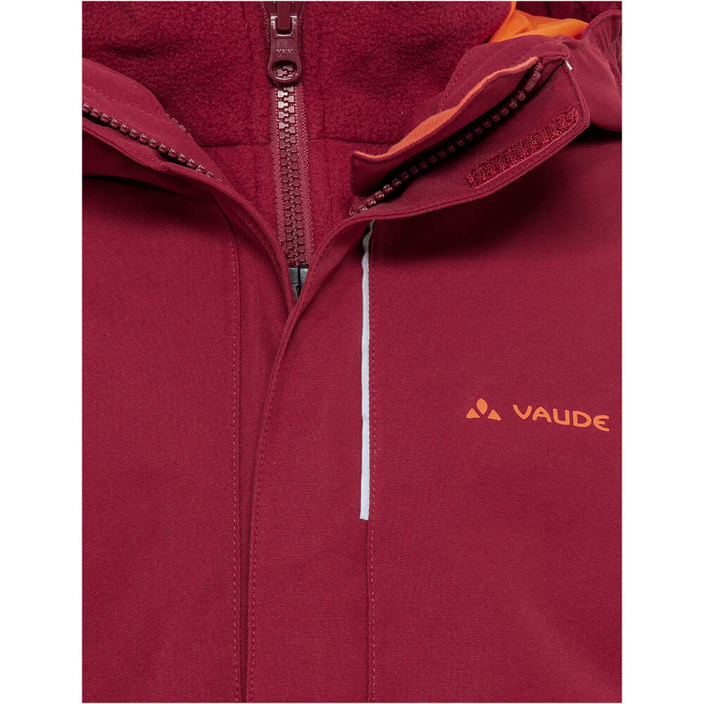 Vaude chaqueta impermeable niño Kids Campfire 3in1 Jacket Girls vista detalle