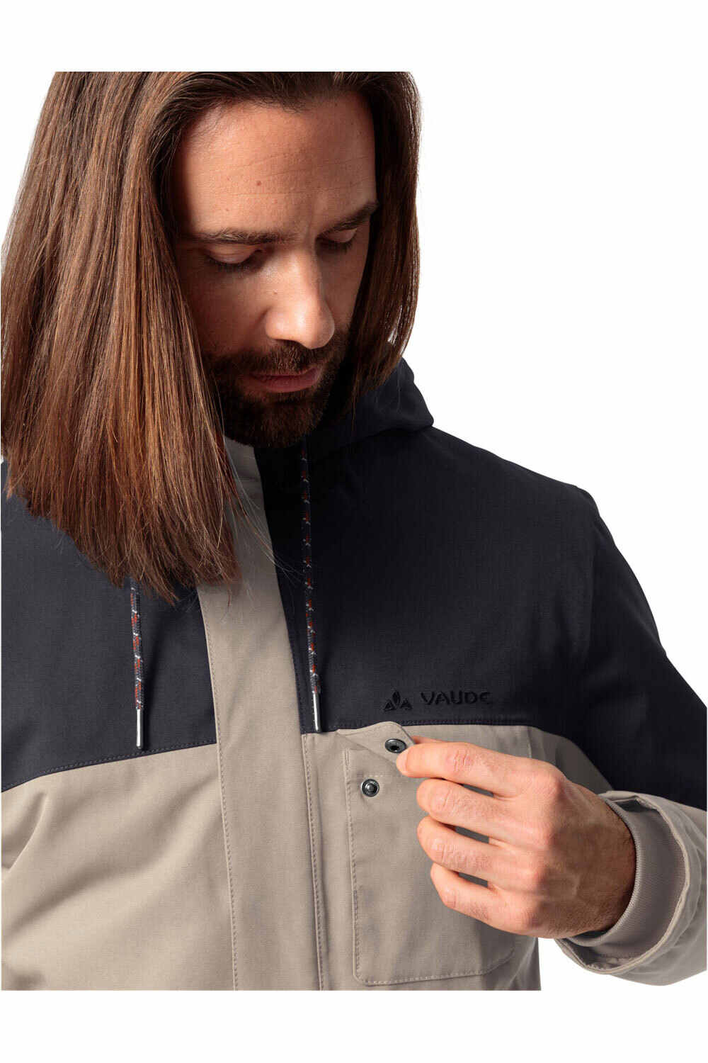 Vaude chaqueta outdoor hombre Men's Manukau Jacket II vista detalle