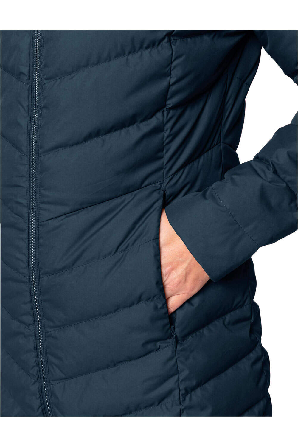 Vaude chaqueta outdoor mujer Women's Annecy Down Coat vista detalle