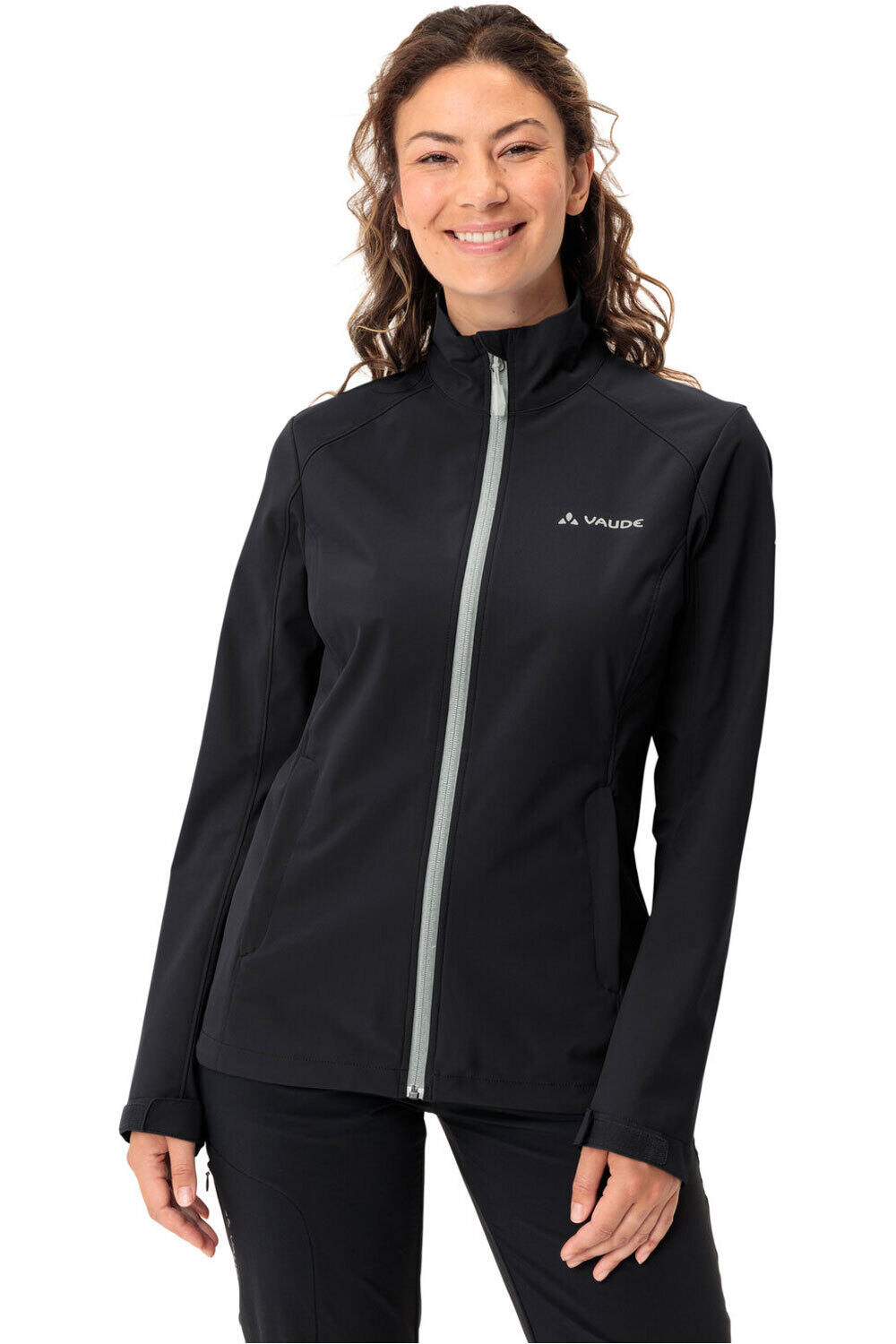 Vaude chaqueta outdoor mujer Women's Hurricane Jacket IV vista frontal