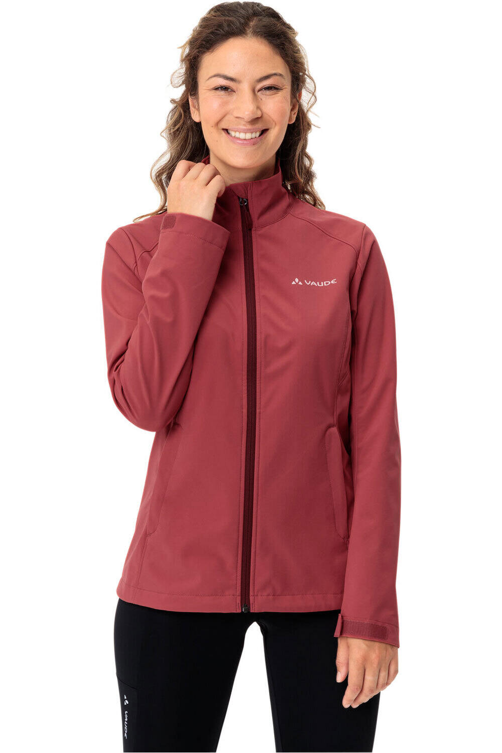 Vaude chaqueta outdoor mujer Women's Hurricane Jacket IV vista frontal