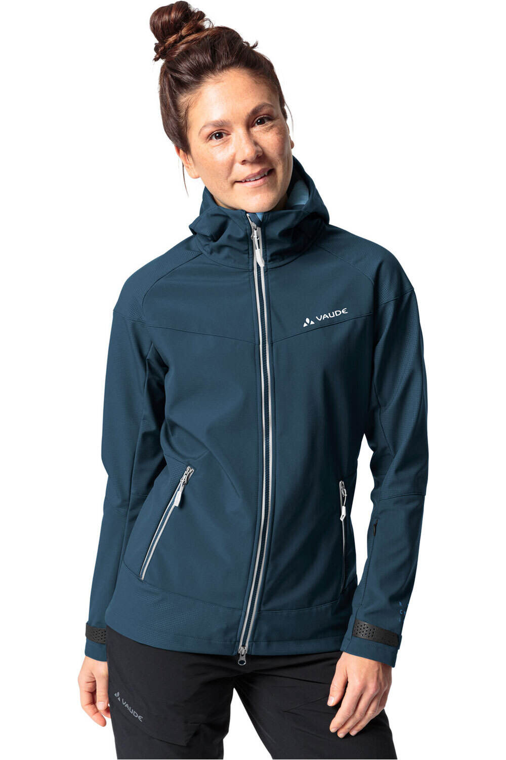 Vaude chaqueta softshell mujer Women's All Year Elope Softshell Jacket vista frontal