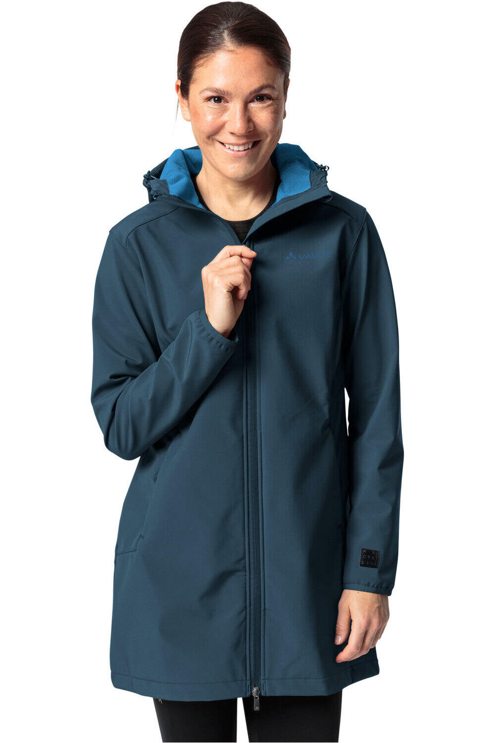 Vaude chaqueta softshell mujer Women's Moena Softshell Parka vista frontal