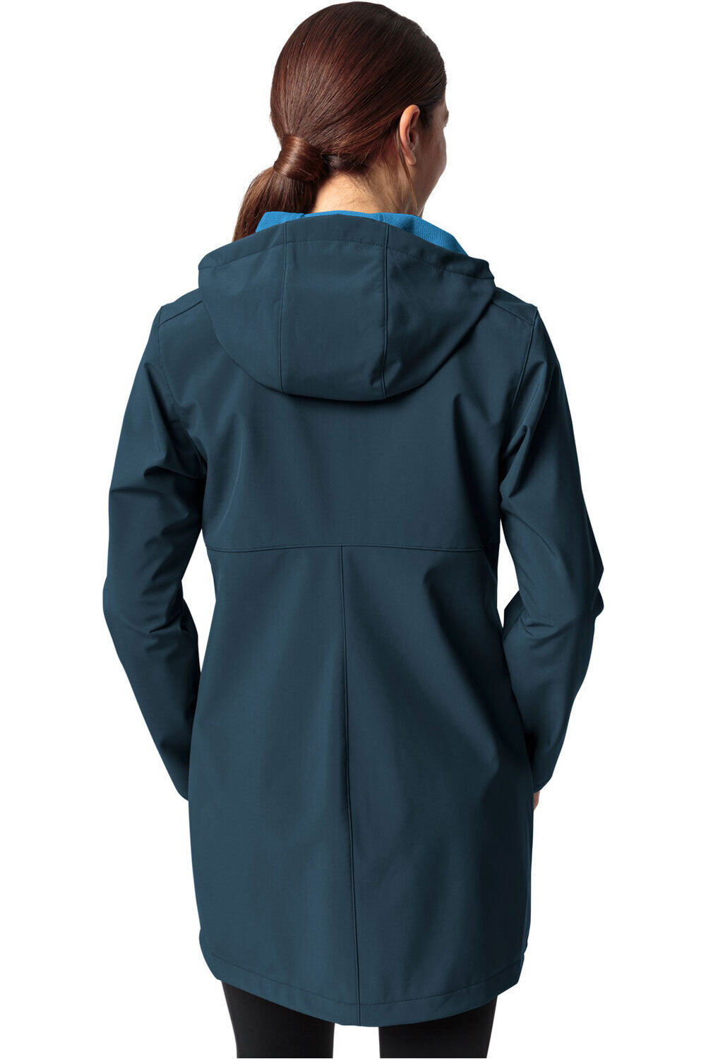 Vaude chaqueta softshell mujer Women's Moena Softshell Parka vista trasera