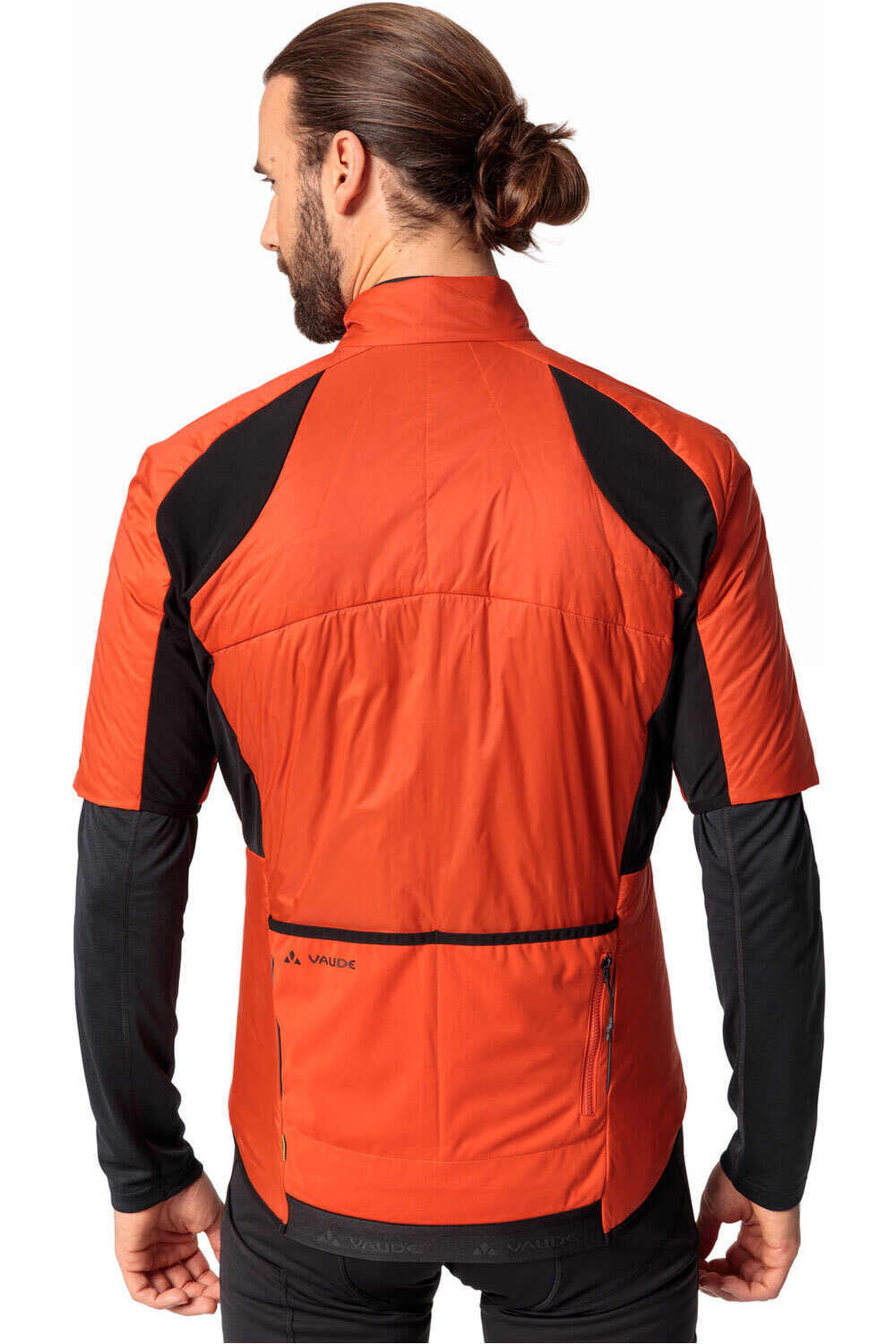 Vaude cortavientos ciclismo hombre Men's Kuro Insulation FZ Tricot vista trasera