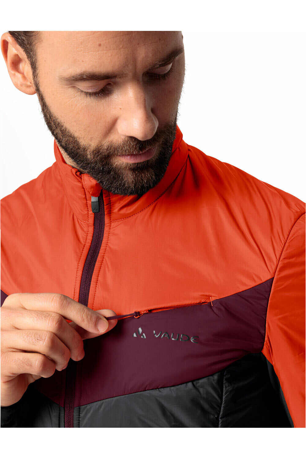 Vaude cortavientos ciclismo hombre Men's Kuro Insulation Jacket vista detalle