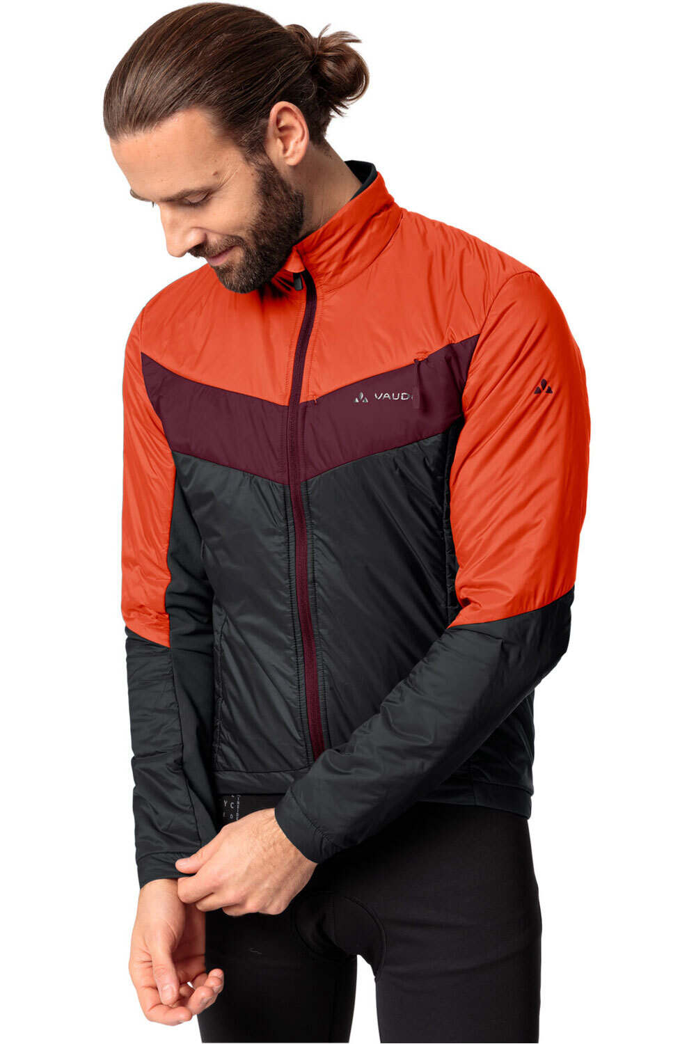 Vaude cortavientos ciclismo hombre Men's Kuro Insulation Jacket vista frontal