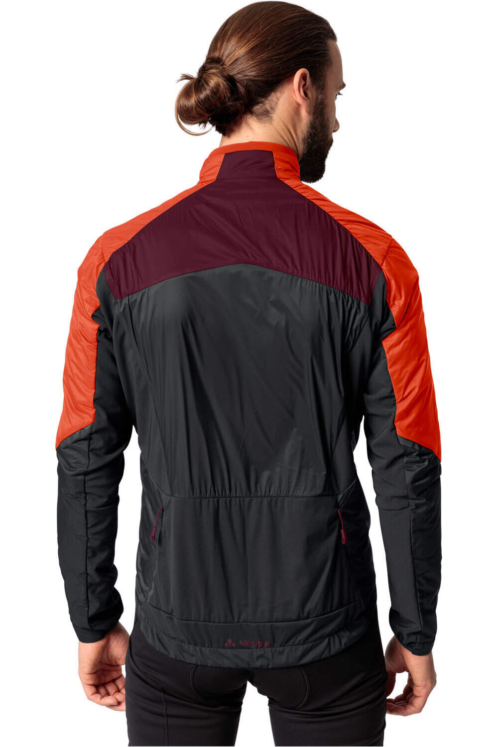 Vaude cortavientos ciclismo hombre Men's Kuro Insulation Jacket vista trasera