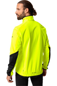 Vaude cortavientos ciclismo hombre Men's Matera Softshell Jacket II vista trasera