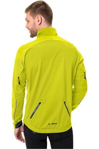 Vaude cortavientos ciclismo hombre Men's Posta Softshell Jacket VI vista trasera