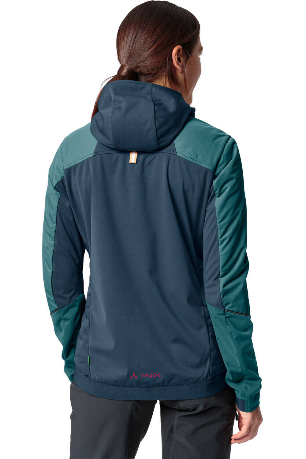 Vaude cortavientos ciclismo mujer Women's All Year Moab Jacket vista trasera