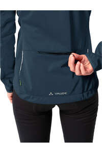 Vaude cortavientos ciclismo mujer Women's Matera Softshell Jacket II vista detalle