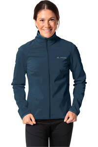 Vaude cortavientos ciclismo mujer Women's Matera Softshell Jacket II vista frontal