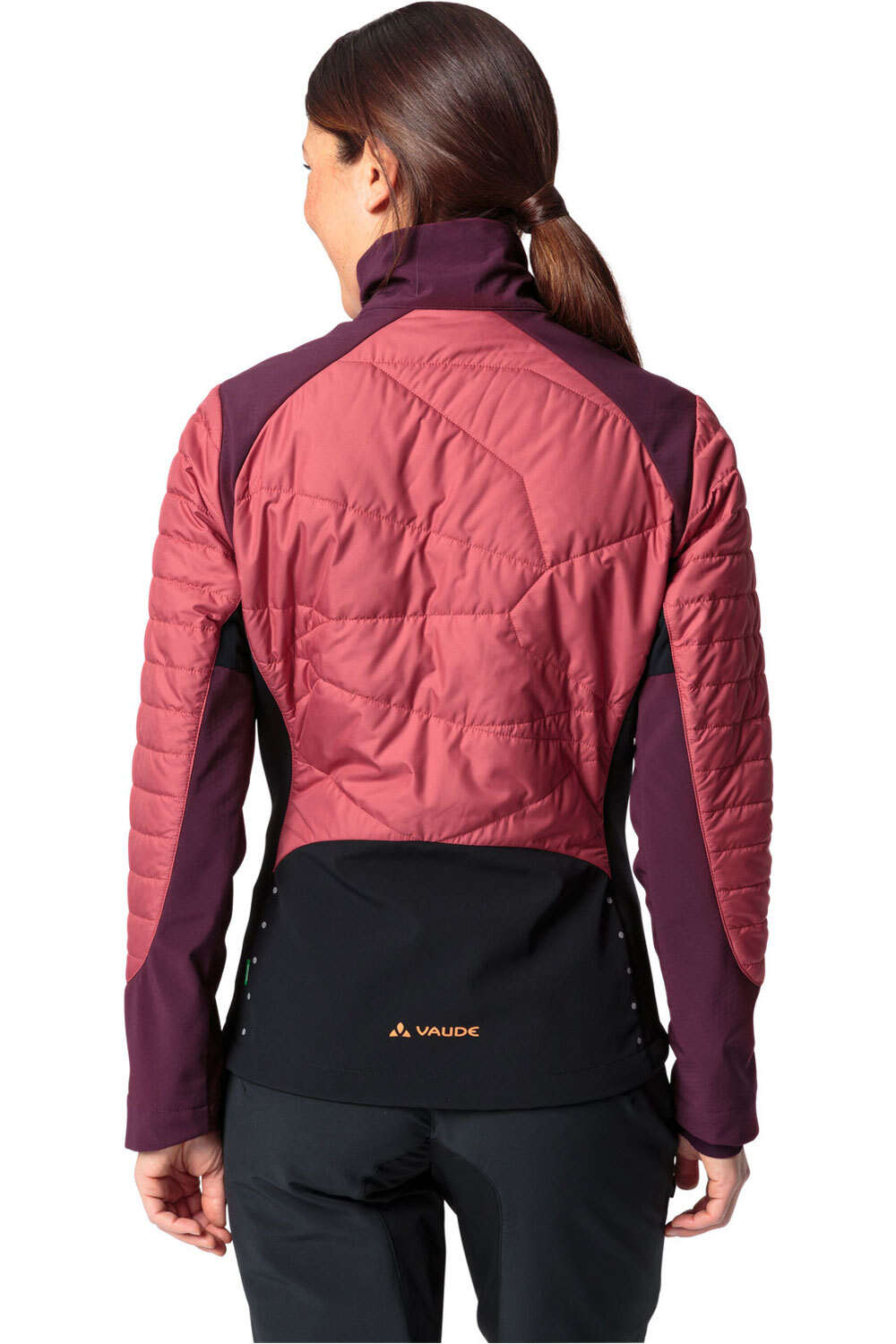 Vaude cortavientos ciclismo mujer Women's Minaki Jacket III vista trasera