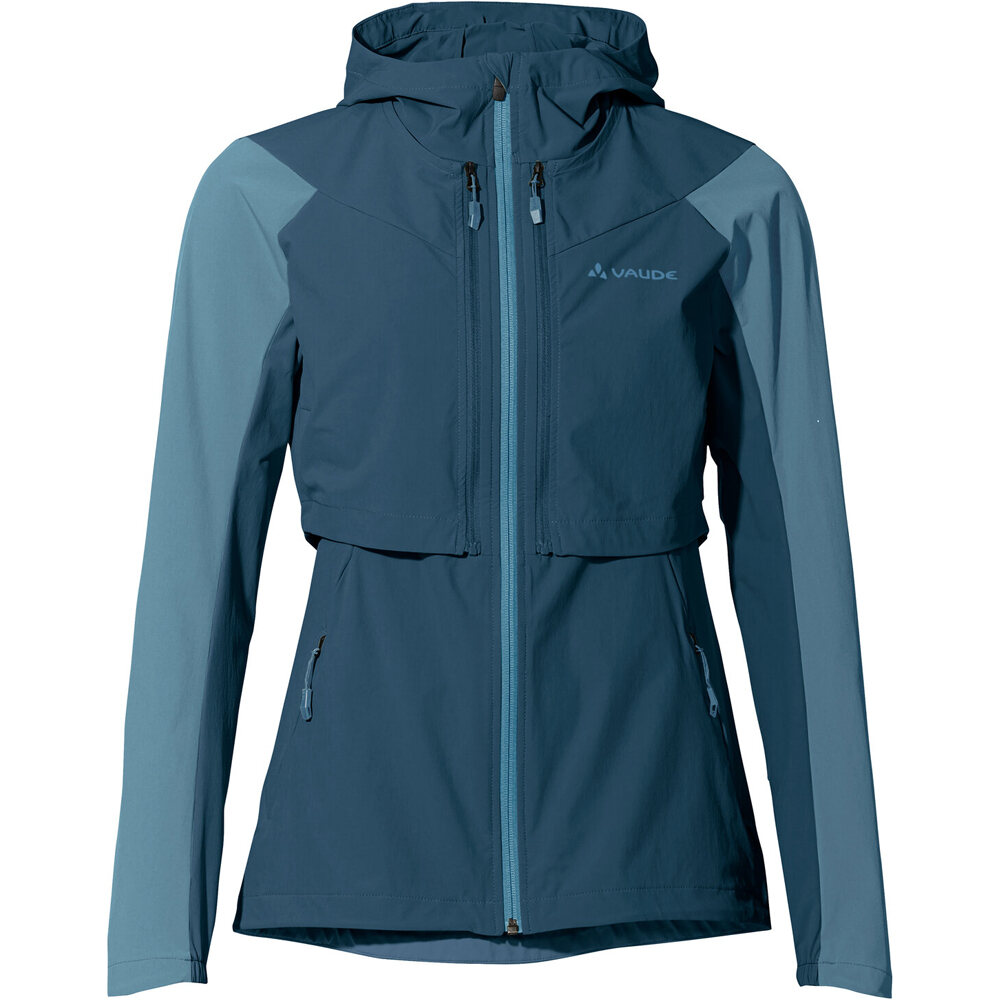 Vaude cortavientos ciclismo mujer Women's Moab ZO Jacket 04