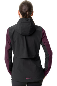 Vaude cortavientos ciclismo mujer Women's Moab ZO Jacket vista trasera