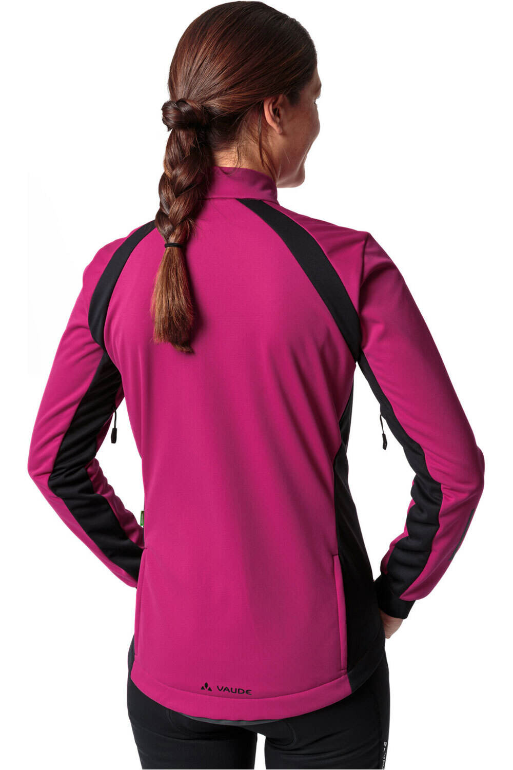 Vaude cortavientos ciclismo mujer Women's Posta Softshell Jacket vista trasera