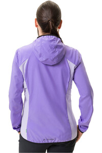 Vaude cortavientos ciclismo mujer Women's Qimsa Air Jacket vista trasera