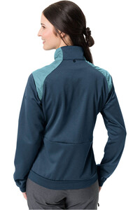 Vaude cortavientos ciclismo mujer Women's Yaras 3in1 Jacket vista detalle