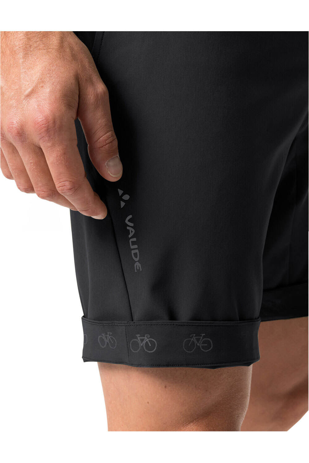 Vaude culotte corto hombre Men's Cyclist Shorts vista detalle