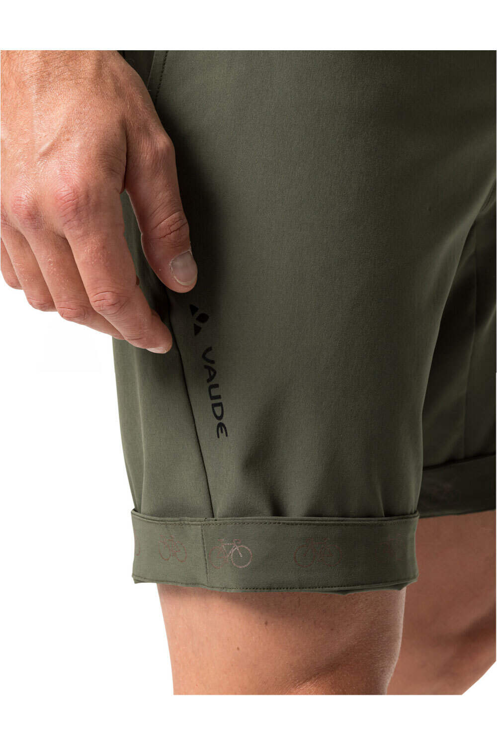 Vaude culotte corto hombre Men's Cyclist Shorts vista detalle