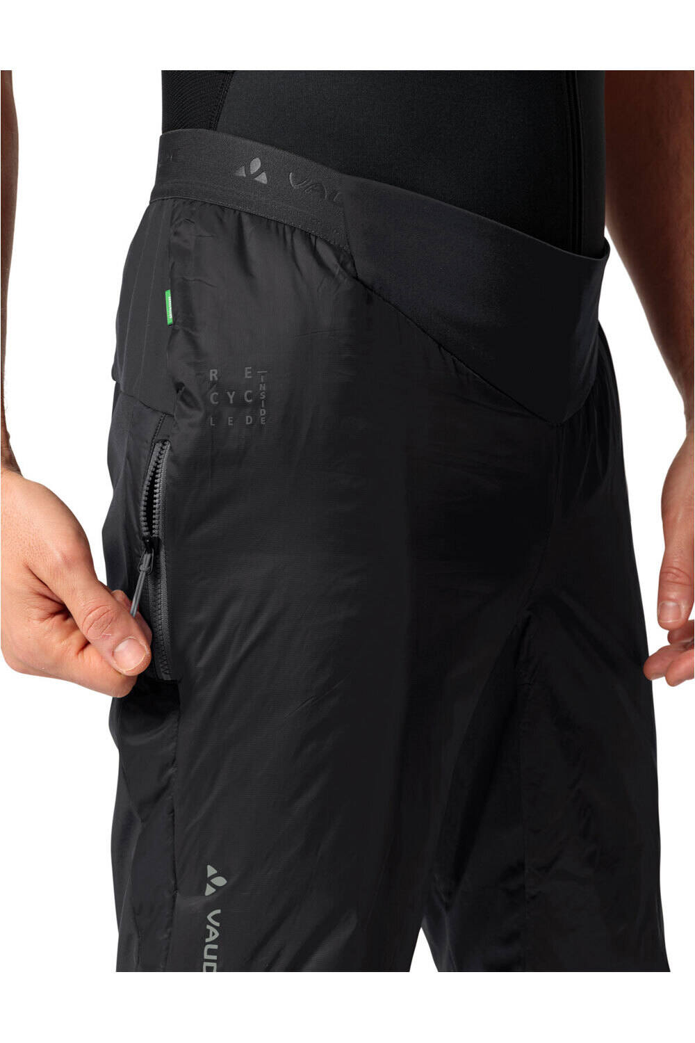 Vaude culotte corto hombre Men's Kuro Insulation Shorts vista detalle