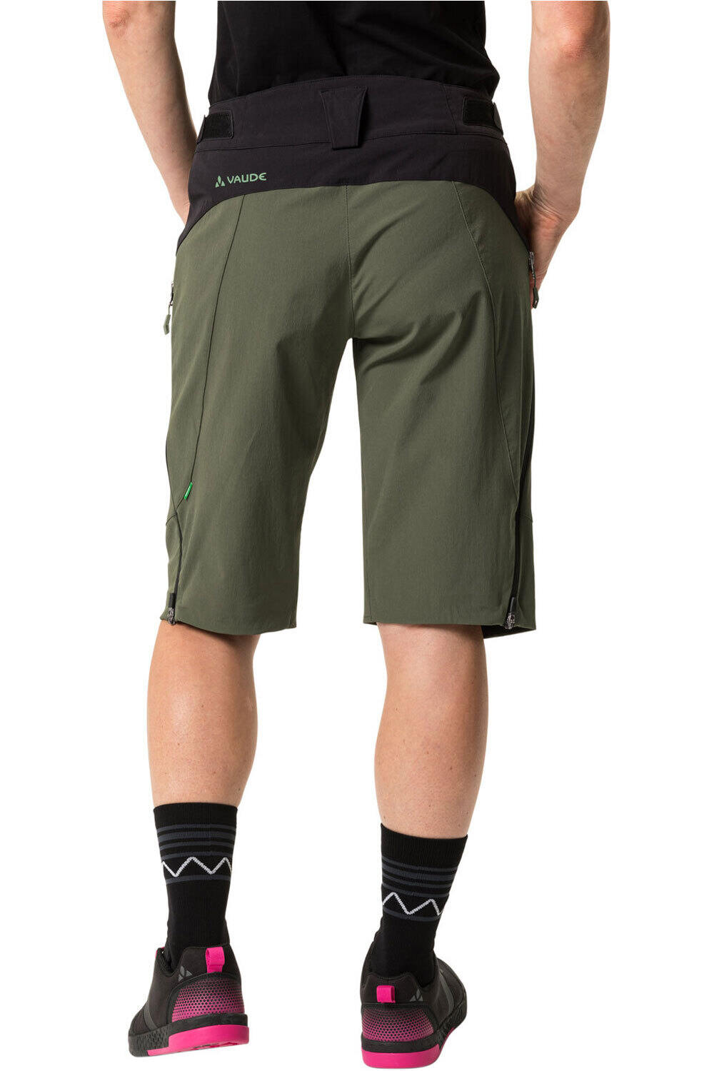 Vaude culotte corto mujer Women's Moab Shorts IV vista trasera