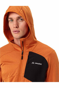 Vaude forro polar hombre Men's Monviso Fleece Jacket II vista detalle