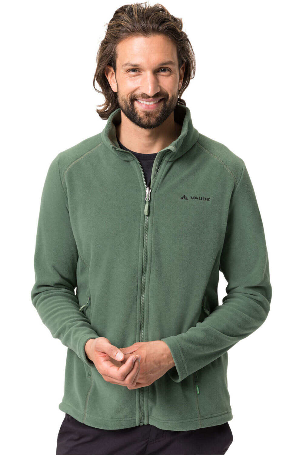 Vaude forro polar hombre Men's Rosemoor Fleece Jacket II vista frontal