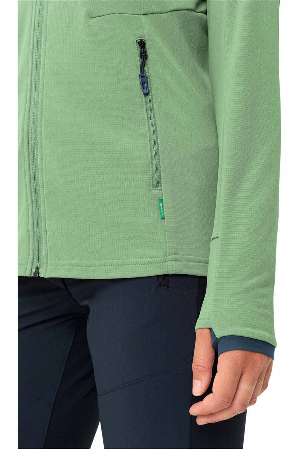 Vaude forro polar mujer Women's Elope Fleece Jacket II vista detalle