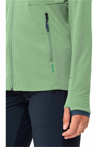 Vaude forro polar mujer Women's Elope Fleece Jacket II vista detalle