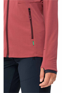 Vaude forro polar mujer Women's Elope Fleece Jacket II vista detalle