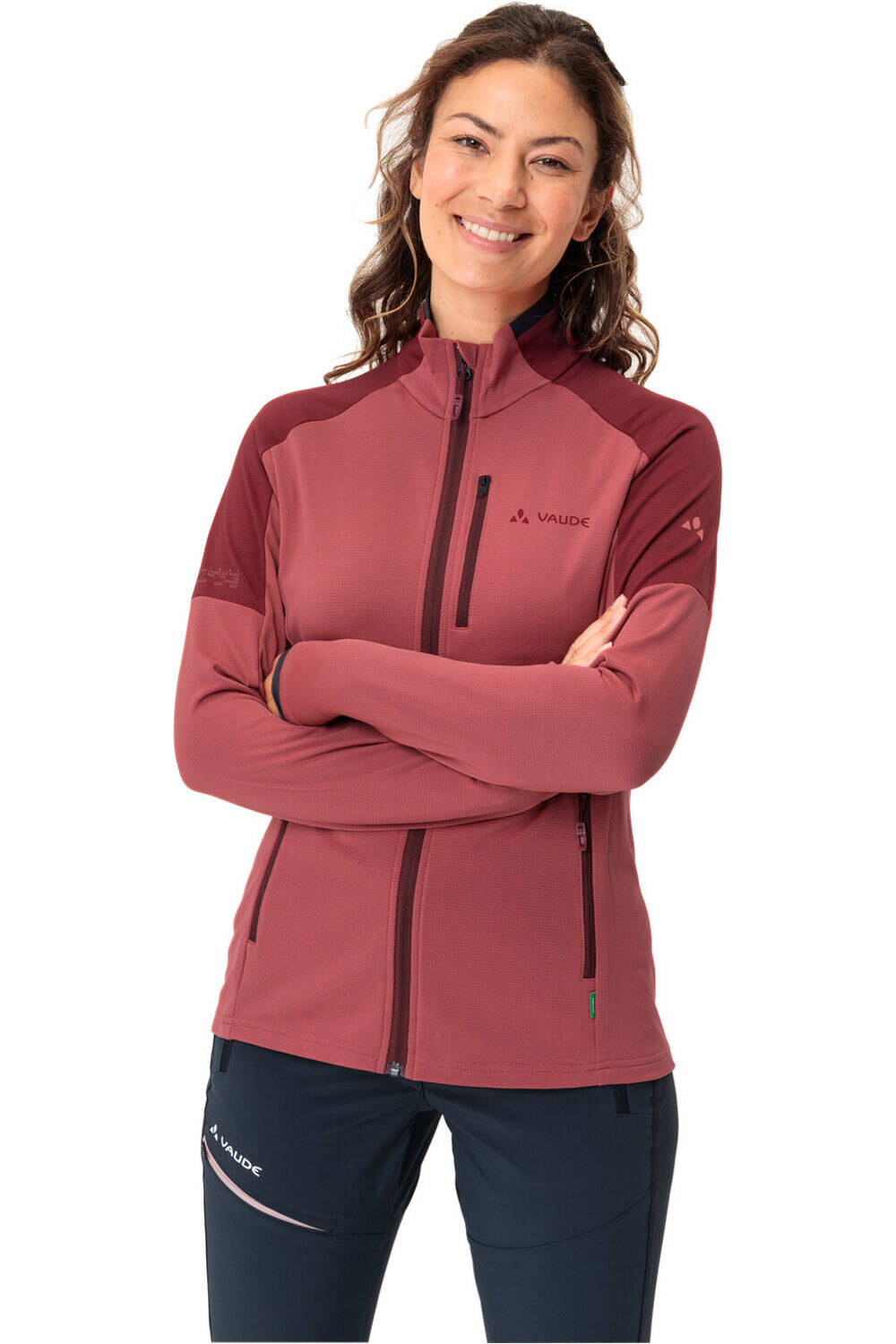 Vaude forro polar mujer Women's Elope Fleece Jacket II vista frontal