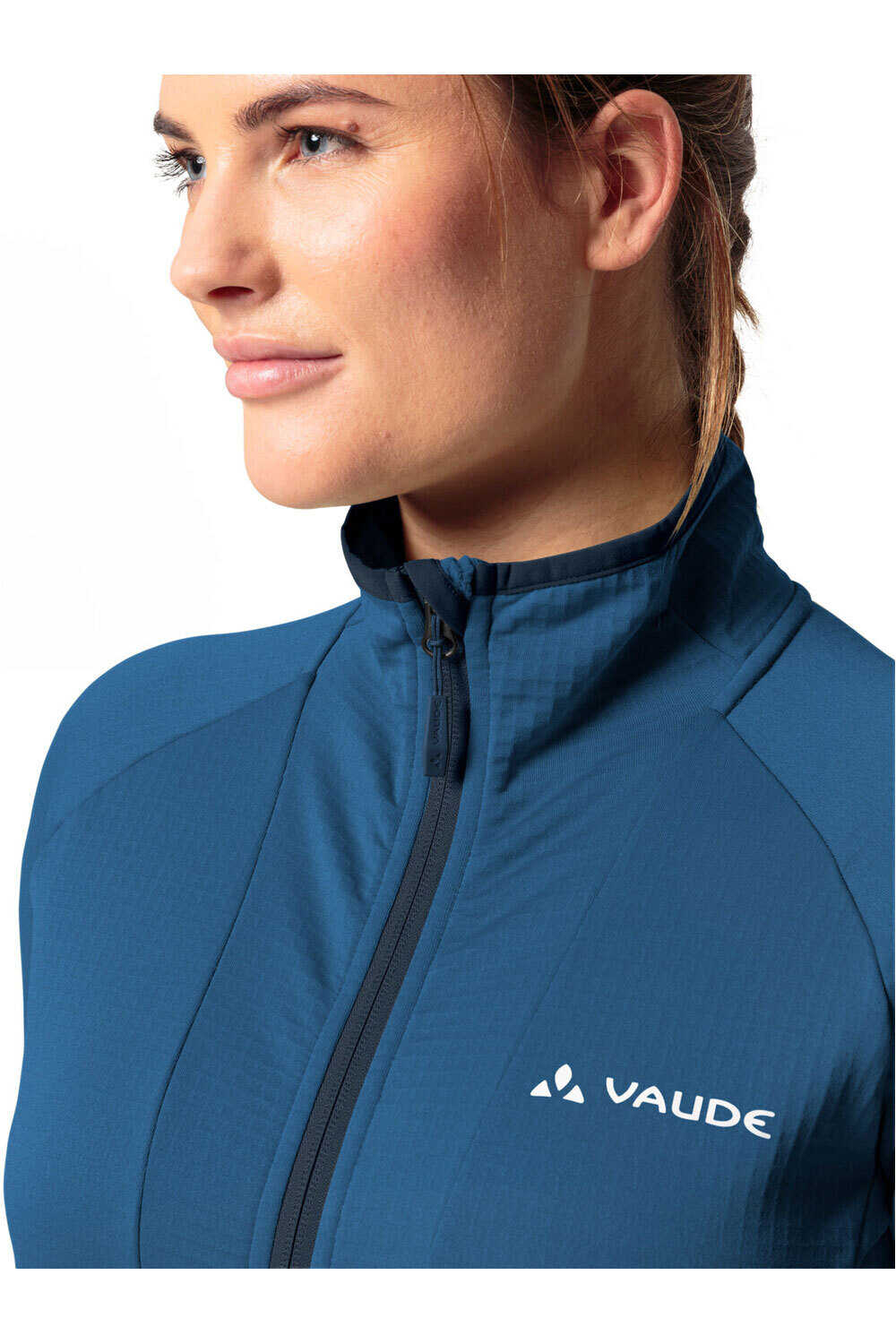 Vaude forro polar mujer Women's Monviso Fleece FZ Jacket II vista detalle