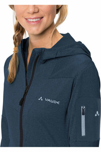 Vaude forro polar mujer Women's Monviso Fleece Jacket II vista detalle