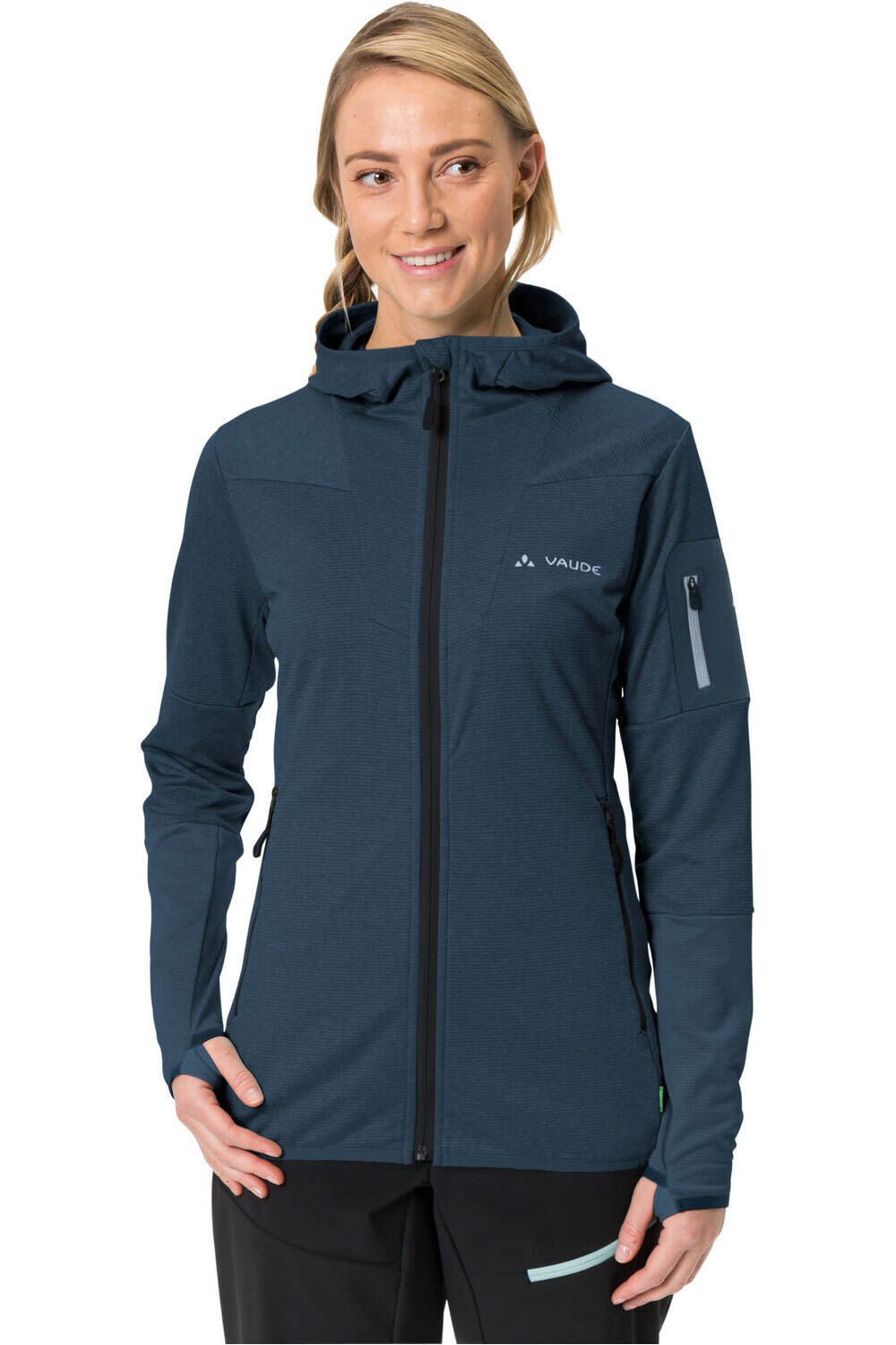 Vaude forro polar mujer Women's Monviso Fleece Jacket II vista frontal