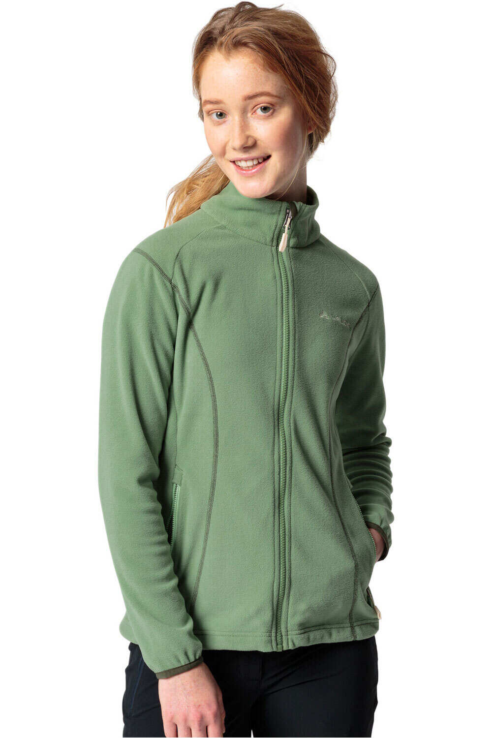 Vaude forro polar mujer Women's Rosemoor Fleece Jacket II vista frontal