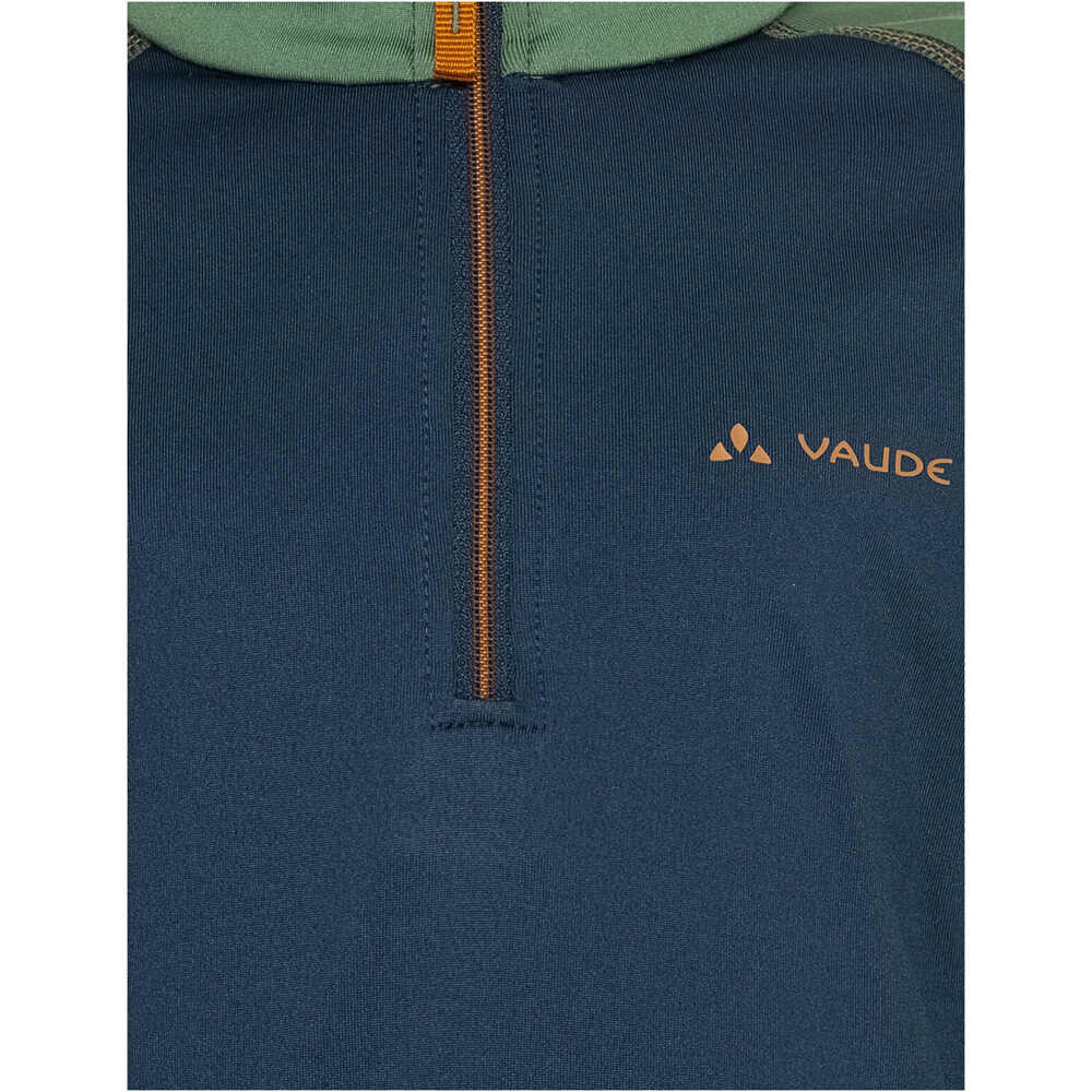 Vaude forro polar niño Kids Livigno Halfzip vista detalle