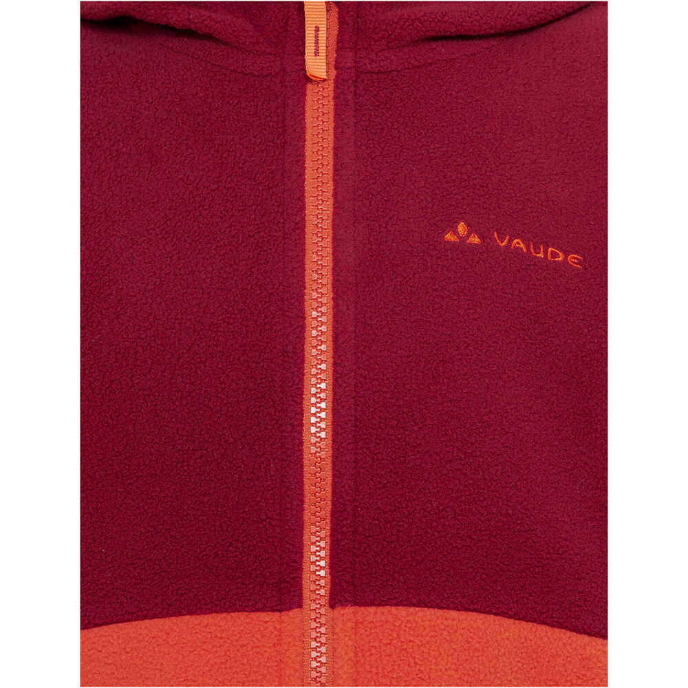 Vaude forro polar niño Kids Pulex Hooded Jacket II vista detalle