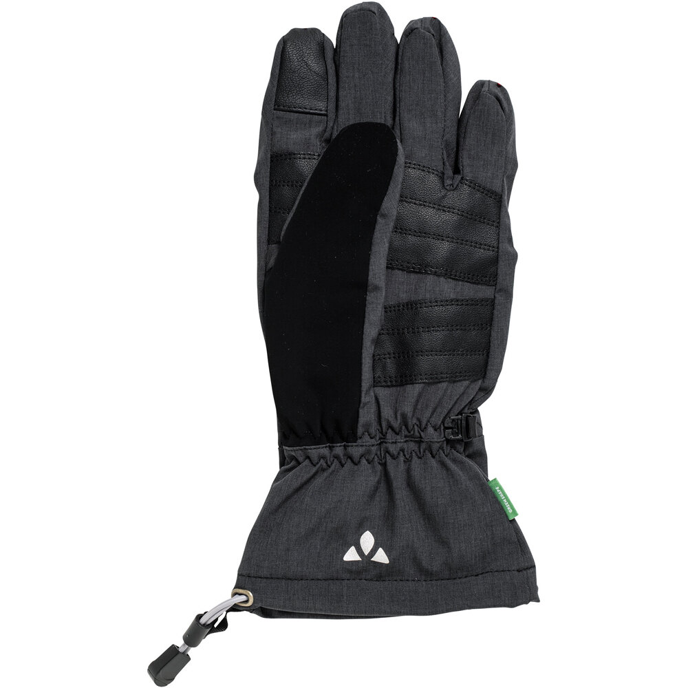 Vaude guantes largos ciclismo Yaras Warm Gloves vista trasera