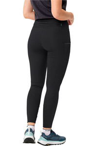 Vaude malla larga mujer Women's Essential Tights vista trasera