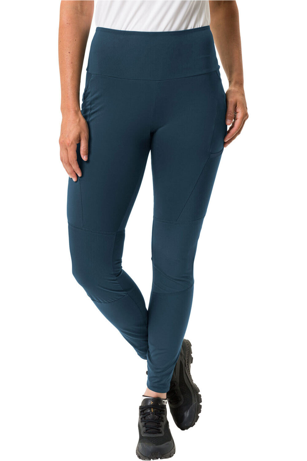 Vaude malla larga mujer Women's Scopi Tights II vista frontal