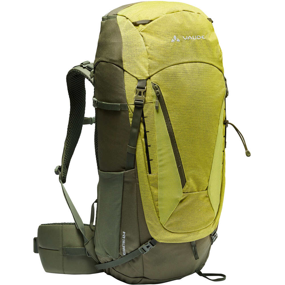 Vaude mochila montaña Asymmetric 42+8 vista frontal