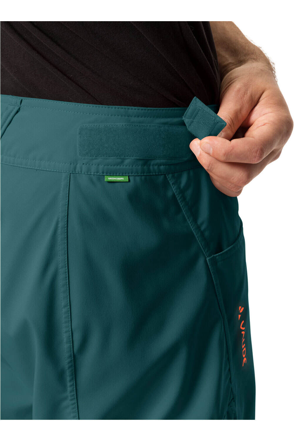 Vaude pantalón corto ciclismo hombre Men's Ledro Shorts vista detalle