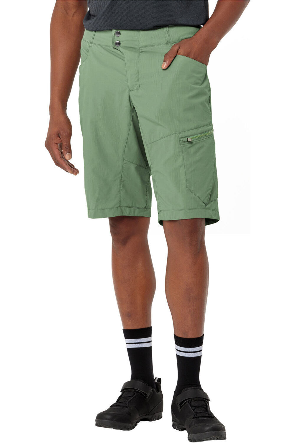 Vaude pantalón corto ciclismo hombre Men's Tamaro Shorts II vista frontal