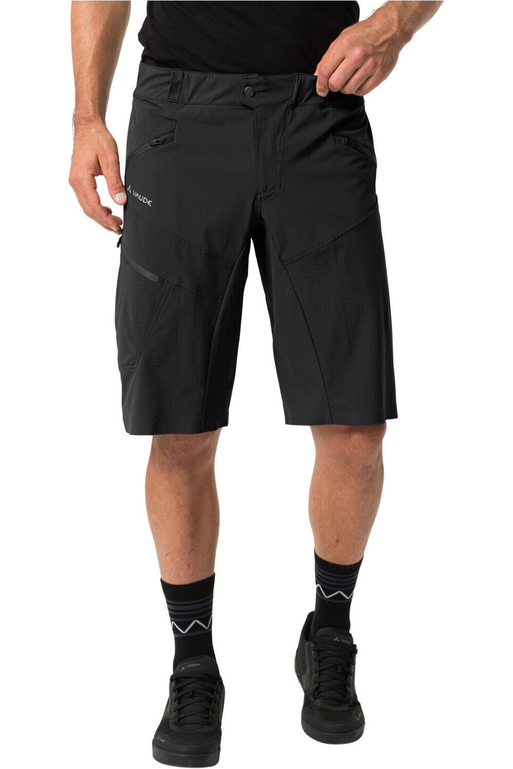 Vaude pantalón corto ciclismo hombre Men's Virt Shorts vista frontal