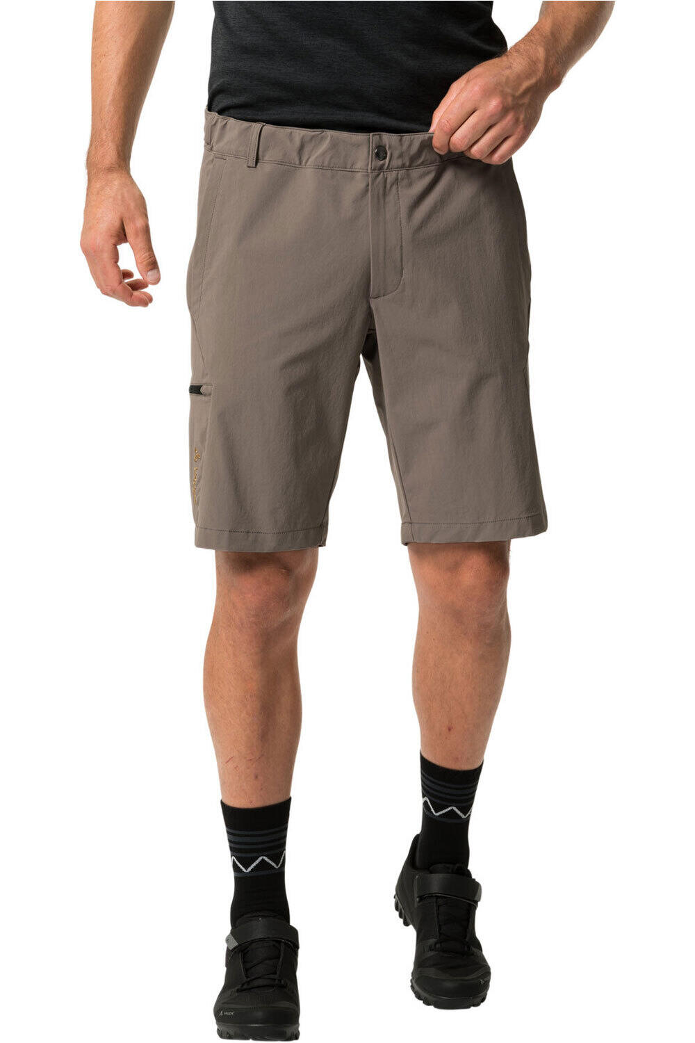 Vaude pantalón corto ciclismo hombre Men's Yaras Shorts vista frontal