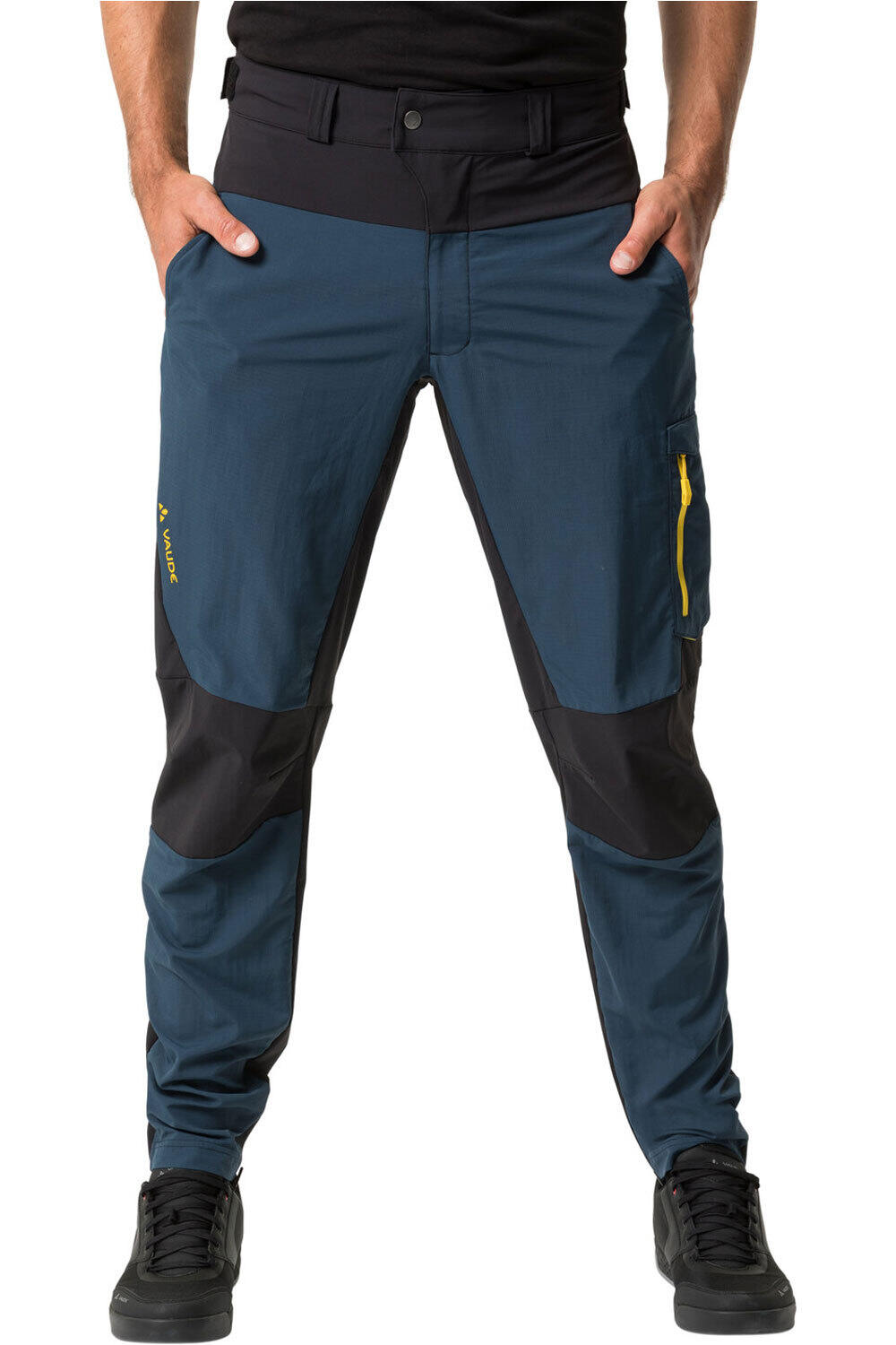 Vaude pantalón largo ciclismo hombre Men's Qimsa Pants vista frontal