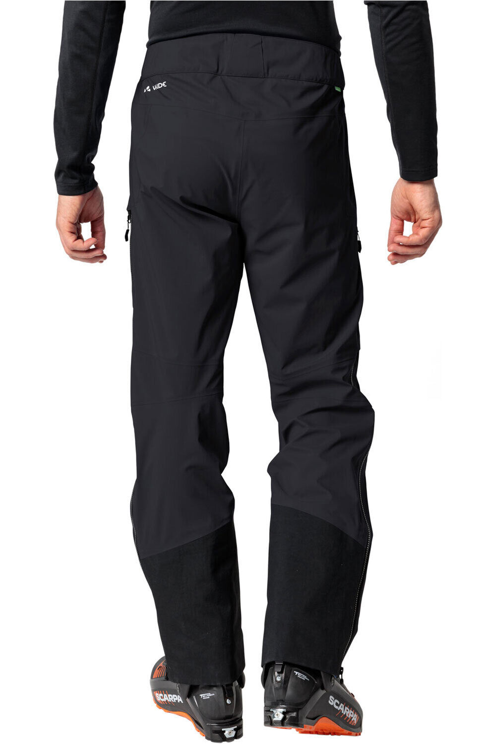 Vaude pantalón montaña hombre Men's Monviso 3L Pants vista trasera